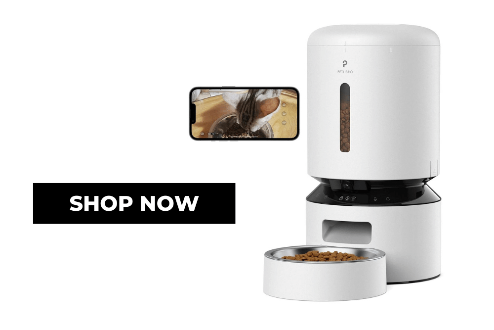 Petlibro automatic pet feeder with camera