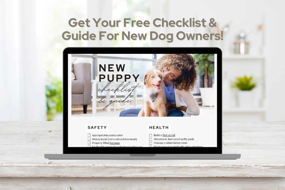 new dog owner checklist