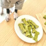 st patricks day dog treat recipe green