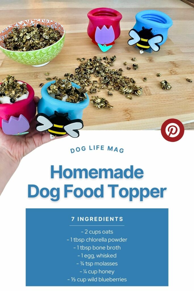dog food topper recipe