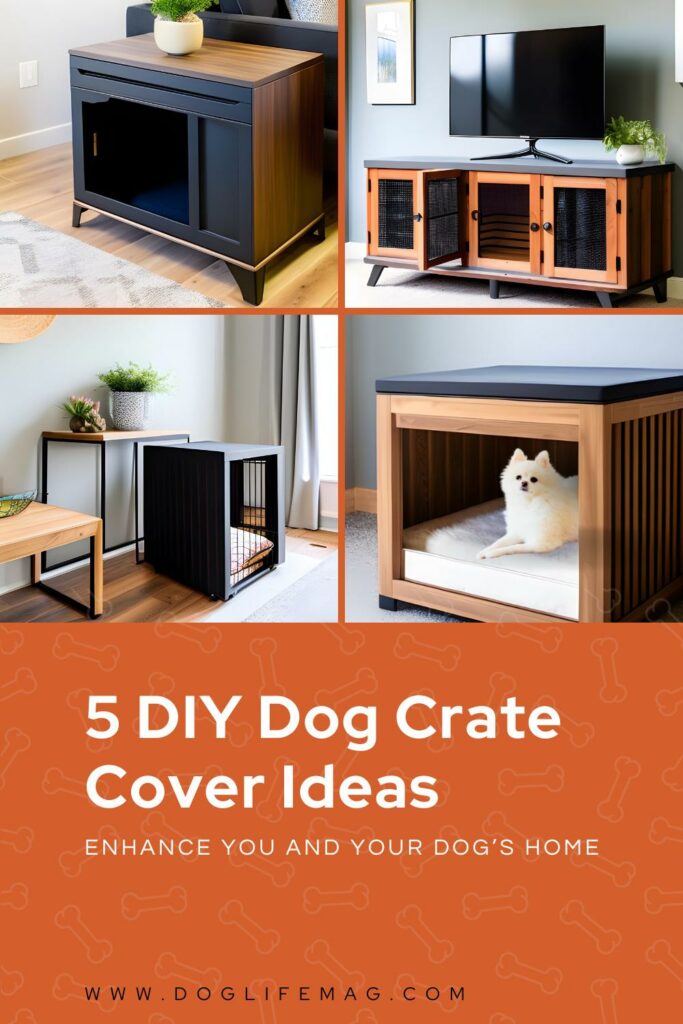 diy dog crate table ideas